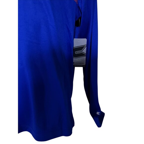 NEW Boise State BSU Broncos Colosseum Blue Crew Neck Tee Shirt Youth M 12-14 - Picture 3 of 7